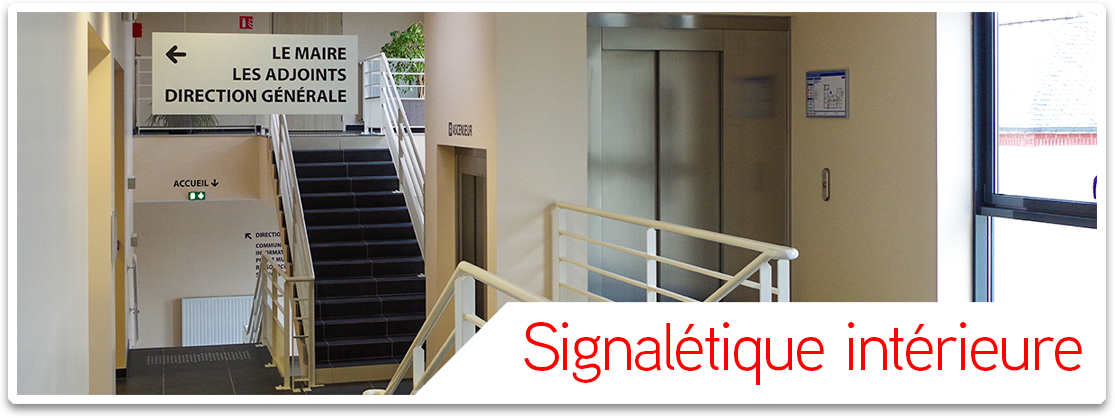 Exemples de signalétique extérieure