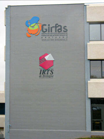 Lettres en aluminium composite