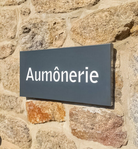 Panneau en alu composite plié